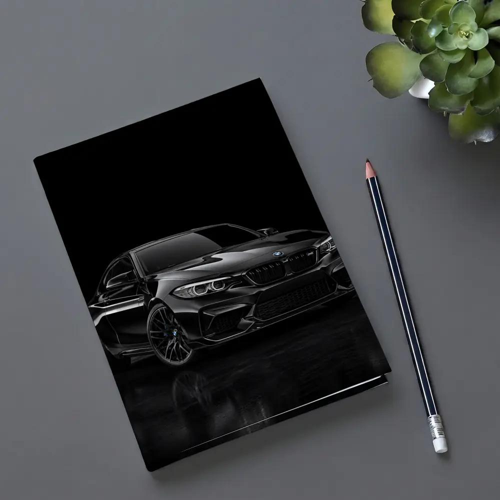 BMW M2 Black Coupe Dark Studio – Notebooks