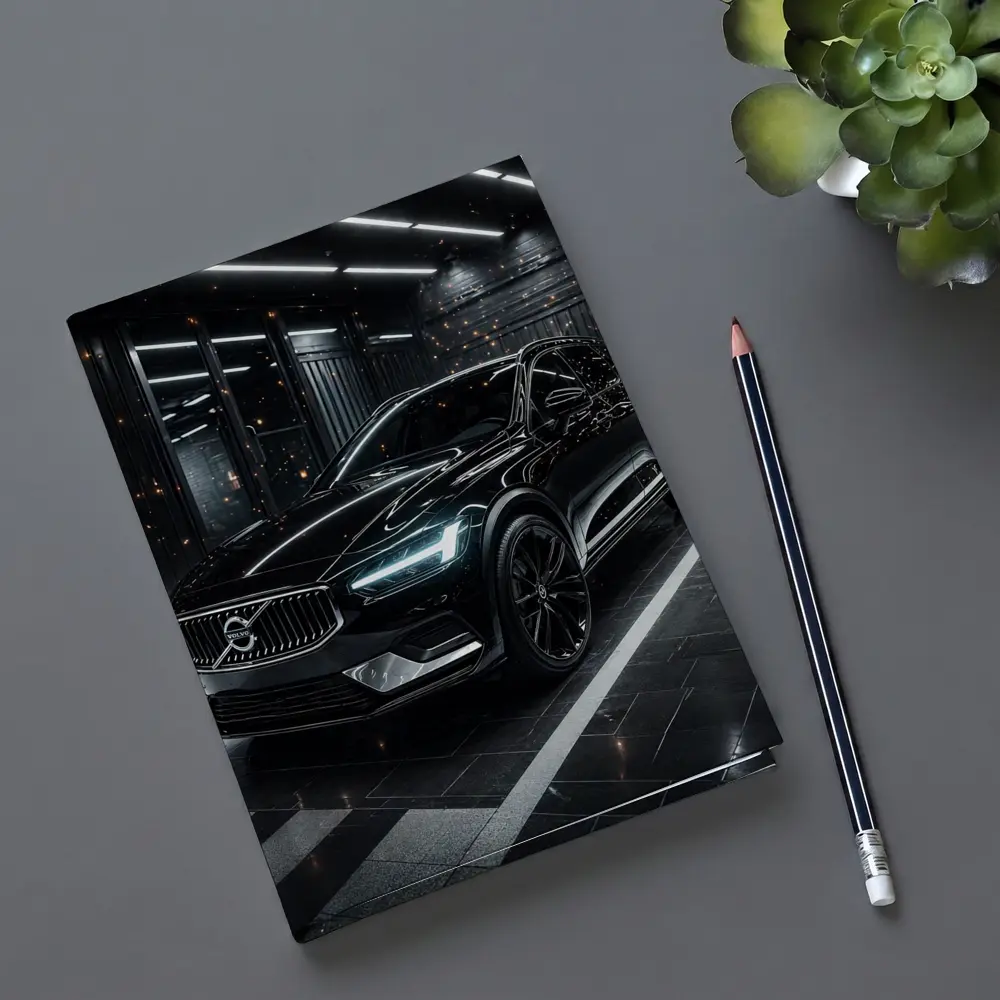 Volvo XC60 Black SUV Dark Garage – Notebooks