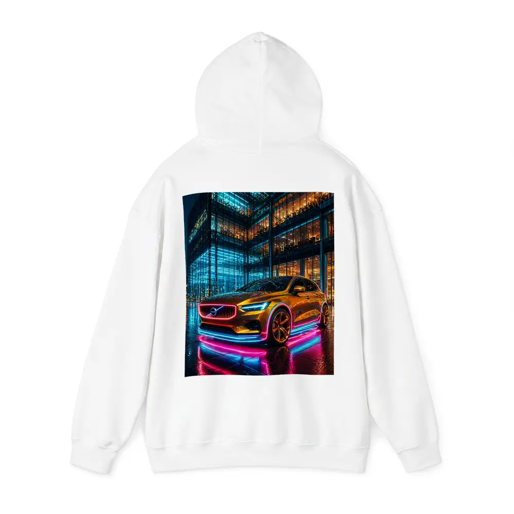 Volvo V40 Neon Lights City Night – Hoodies