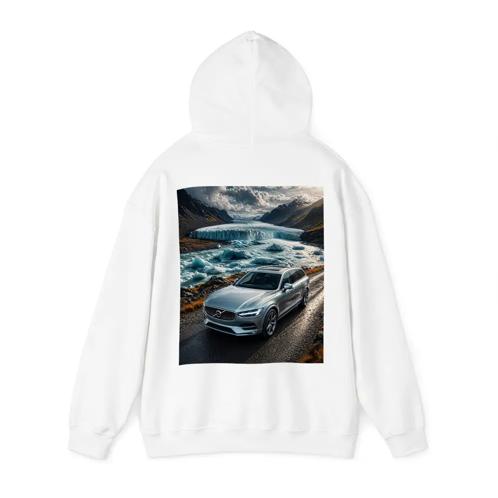 Volvo V90 Cross Country Glacial River Drive – Hoodies
