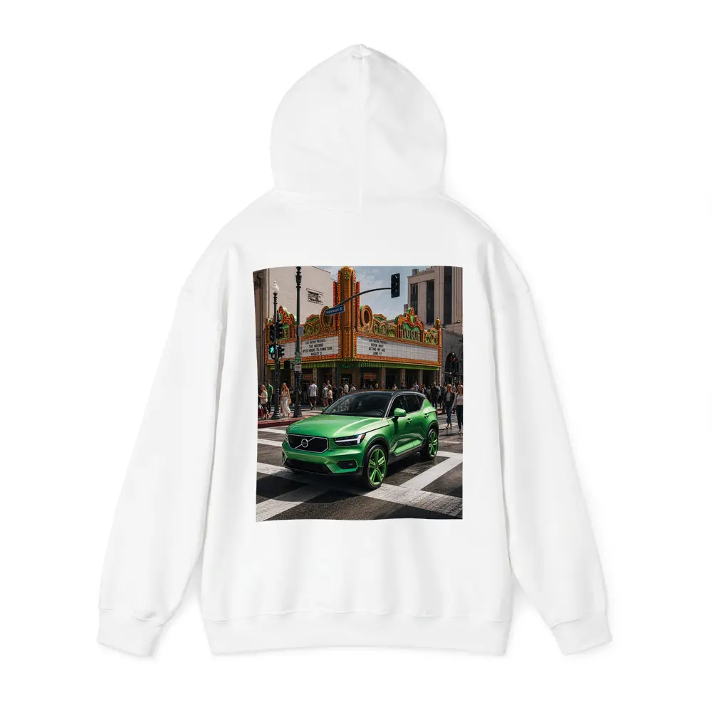 Volvo XC40 Green Hollywood Boulevard City Street – Hoodies