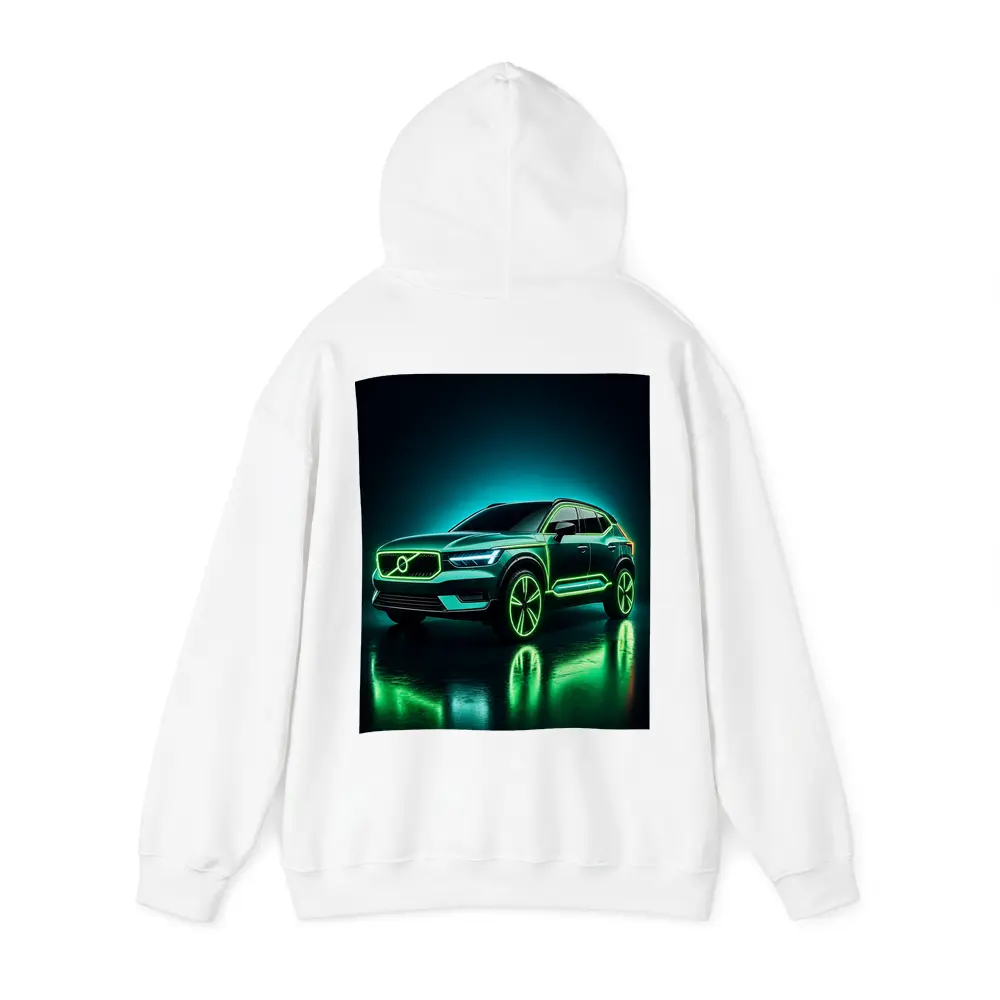 Volvo XC40 Neon Green Dark Studio – Hoodies