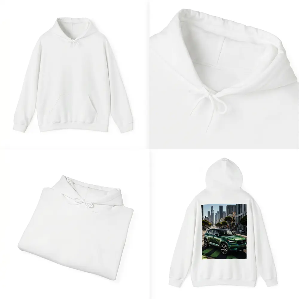 Volvo XC40 Green SUV Los Angeles Street – Hoodies