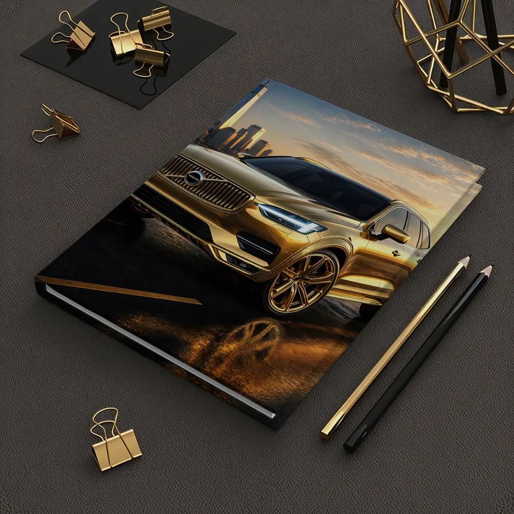 Volvo XC60 Gold City Skyline Sunset – Notebooks