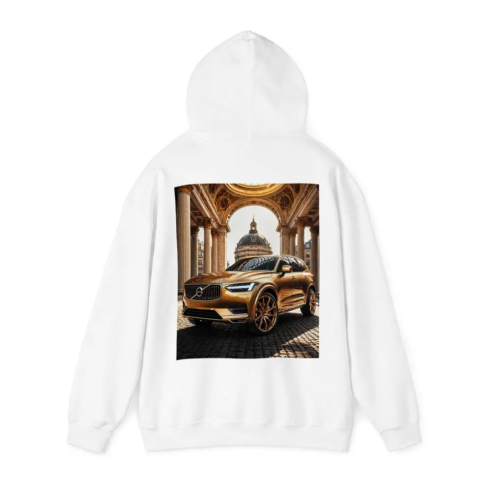 Volvo XC60 Gold SUV Classical Architecture – Hoodies