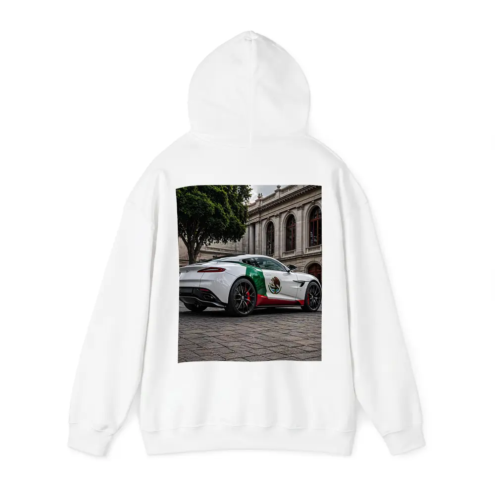 Aston Martin DB11 Mexican Flag Urban Plaza – Hoodies