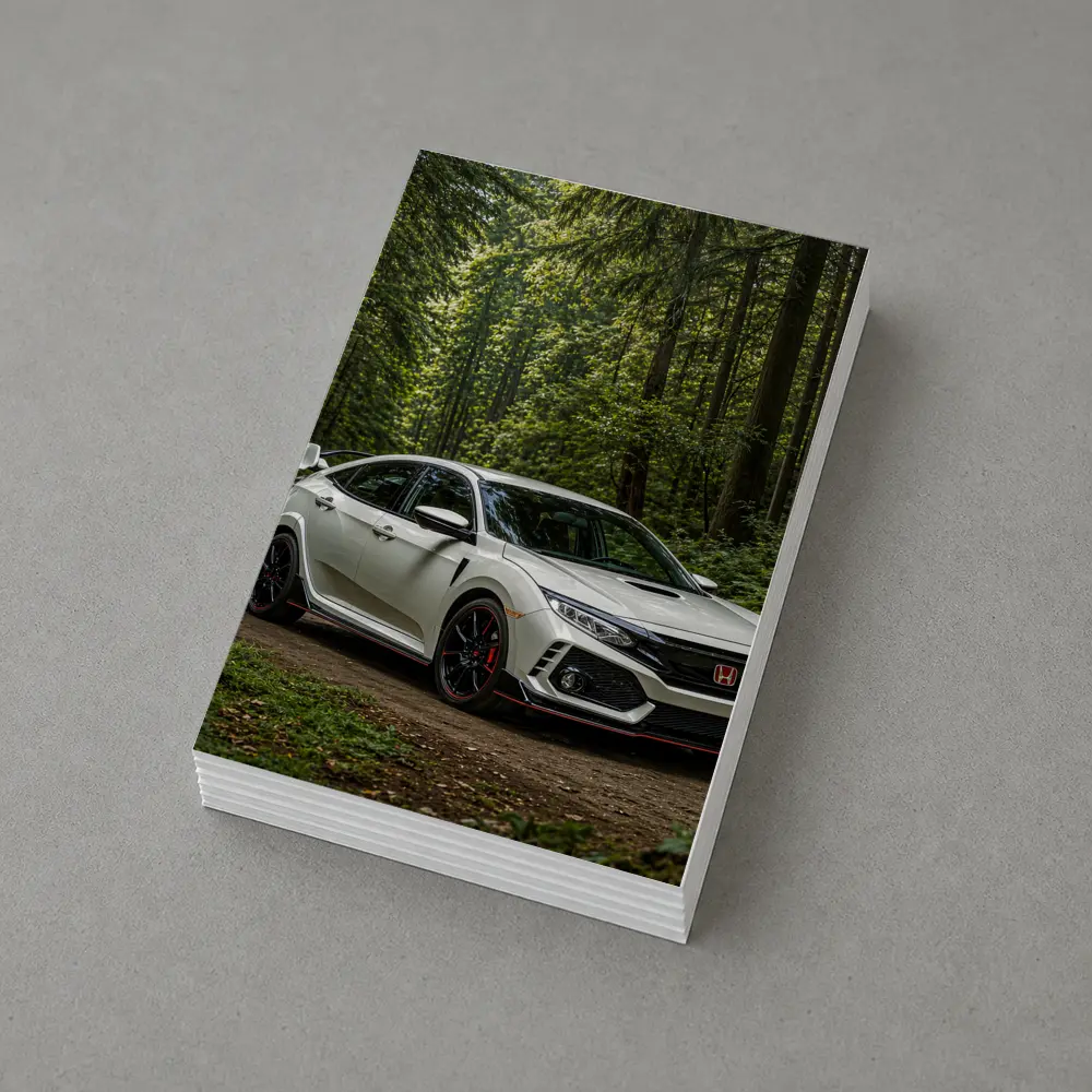 Honda Civic Type R Forest Trail – Postcards