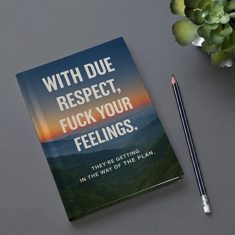 With Due Respect Fuck Your Feelings Mountains – Notebooks