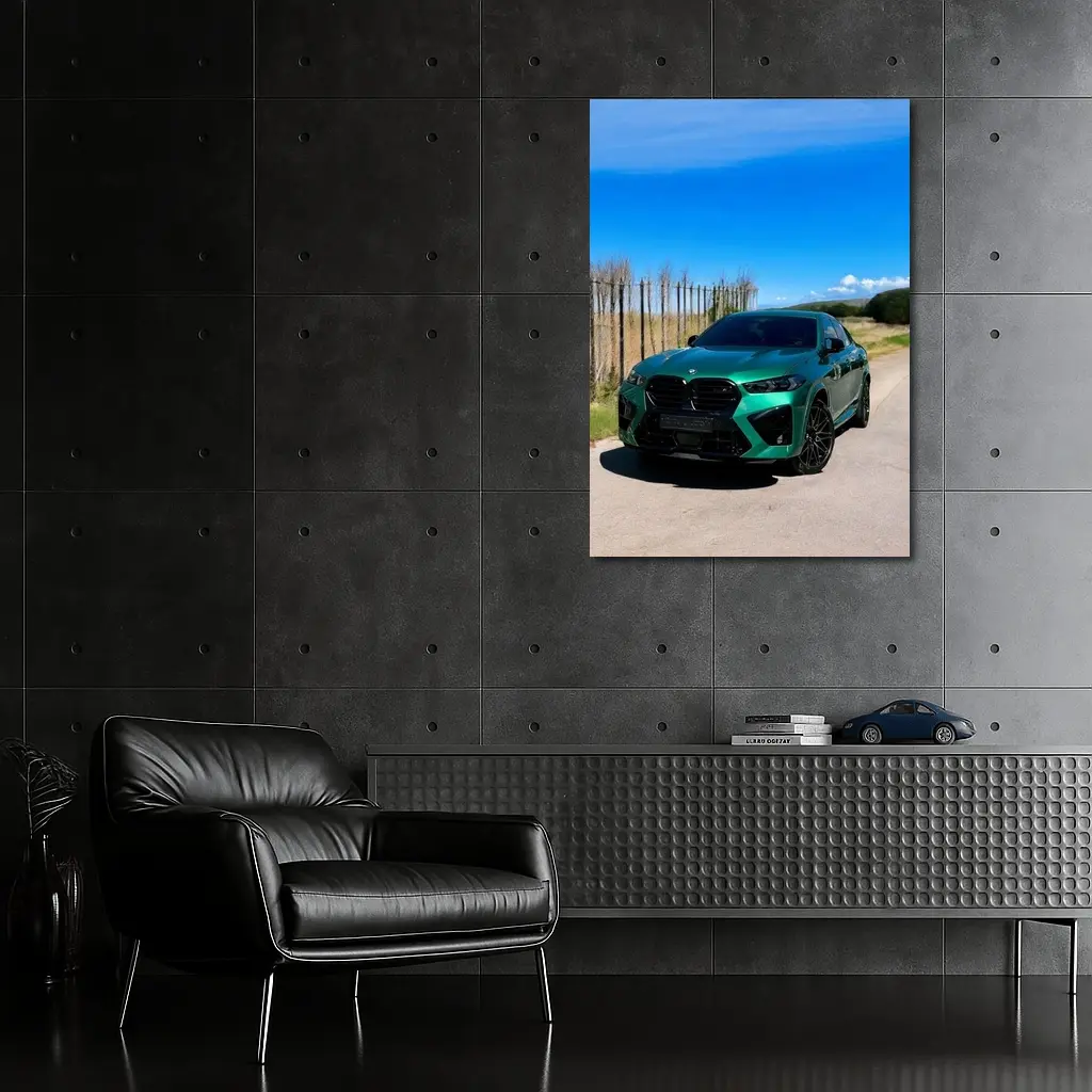 BMW X6M Competition Isle of Man Green Road – Wall Art