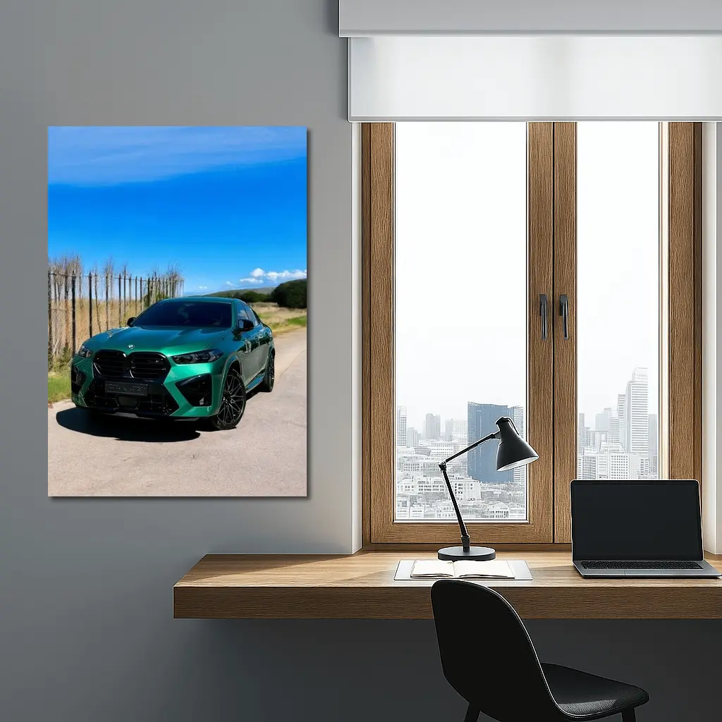 BMW X6M Competition Isle of Man Green Road – Wall Art