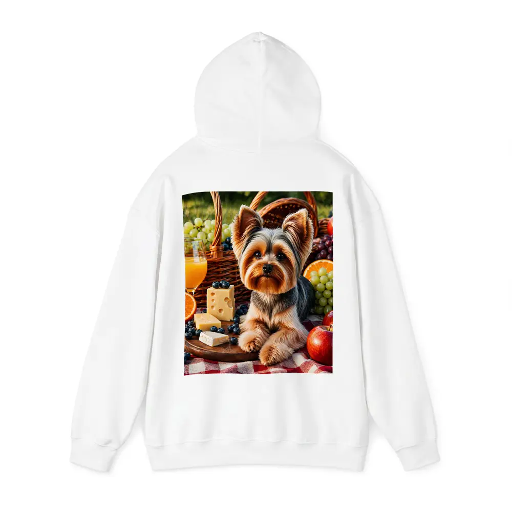 Yorkshire Terrier Picnic Cheese Fruits Basket – Hoodies