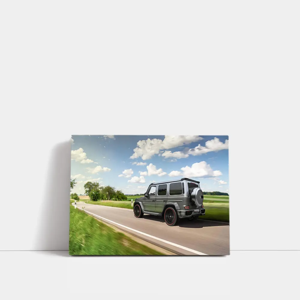 Mercedes-AMG G Wagon Rolling Green Countryside – Wall Art