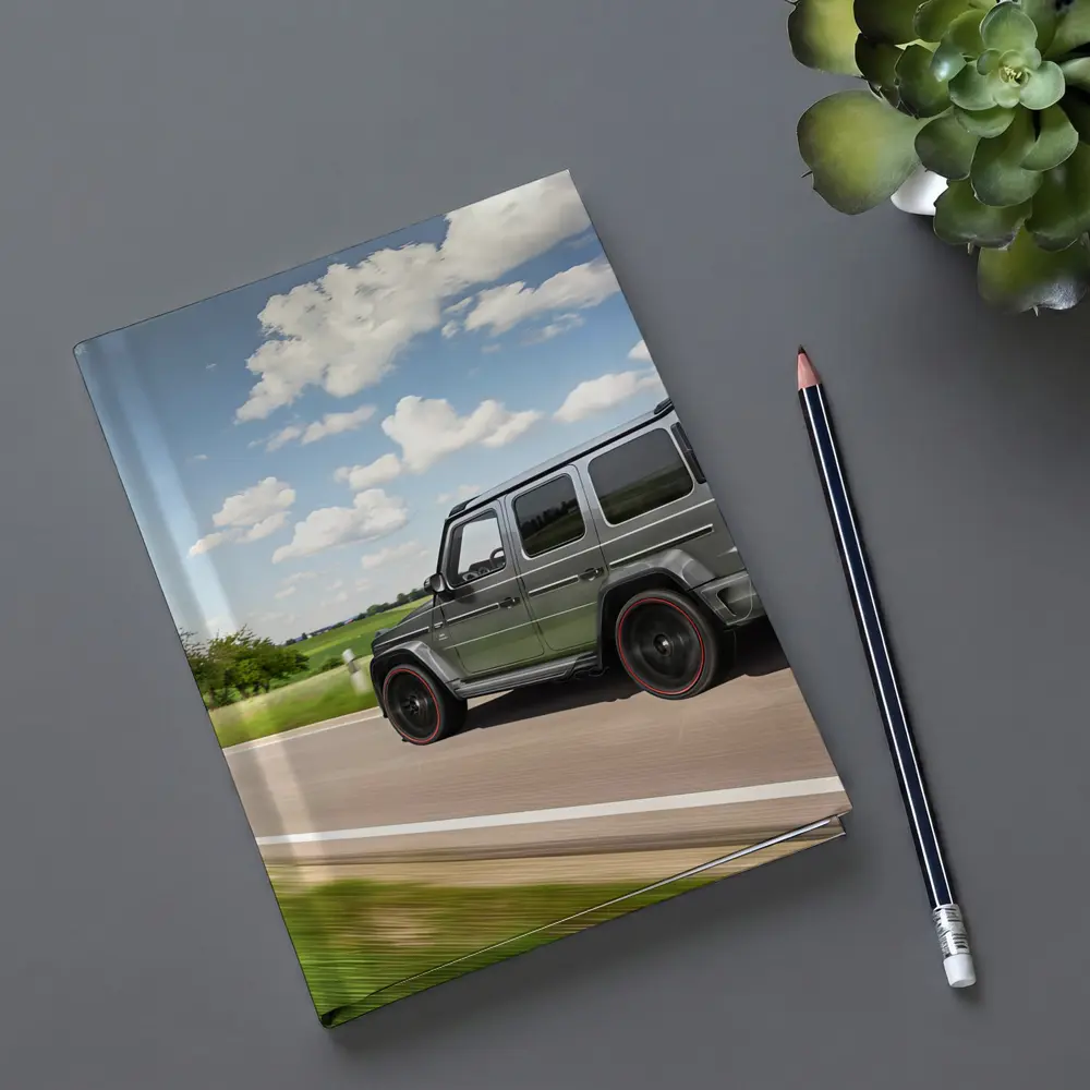 Mercedes AMG G Wagon Rolling Green Countryside – Notebooks