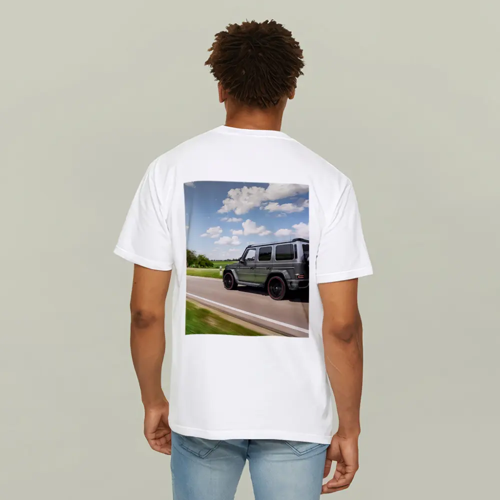 Mercedes AMG G Wagon Rolling Green Countryside – T-Shirts