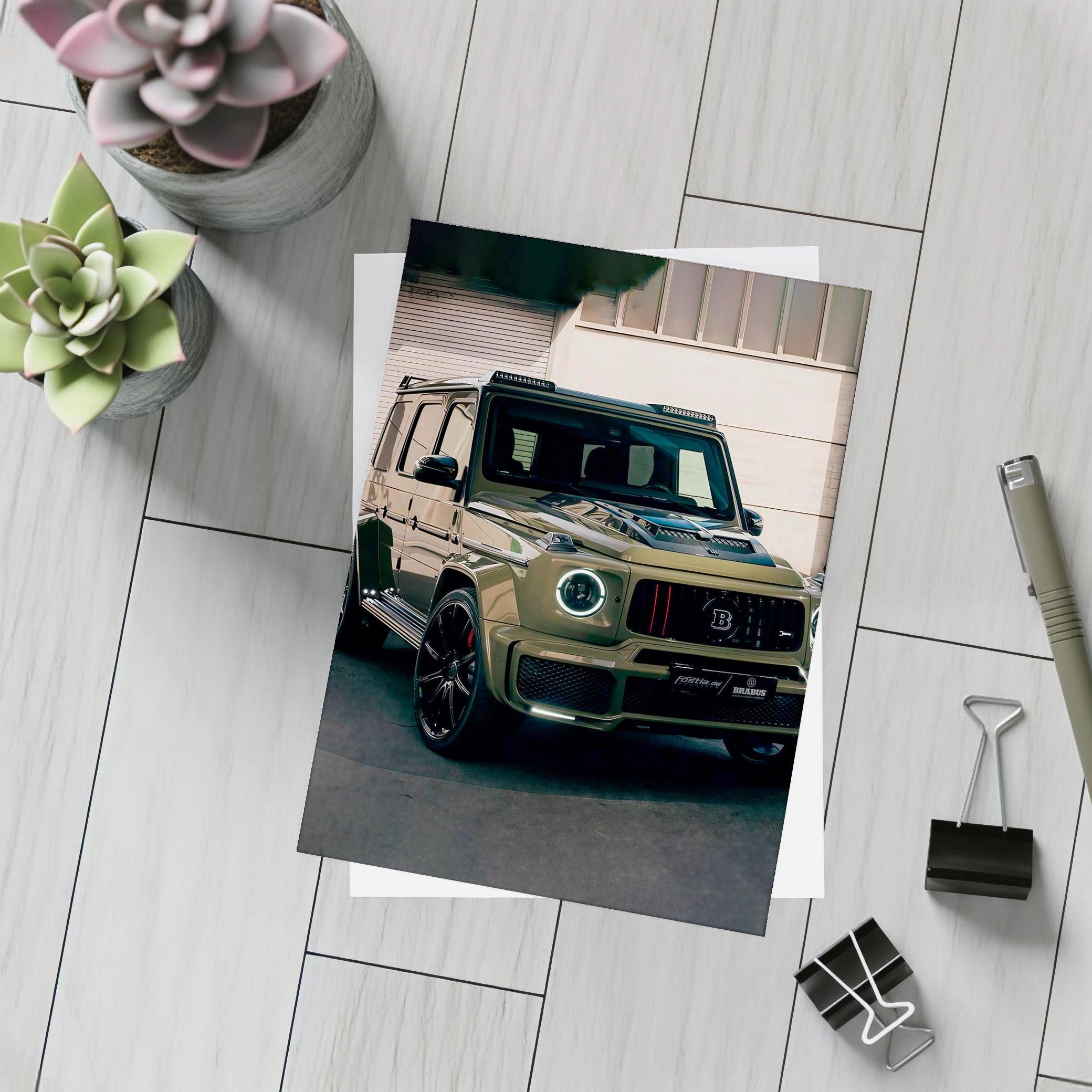 Brabus Mercedes G Class Urban Night – Postcards