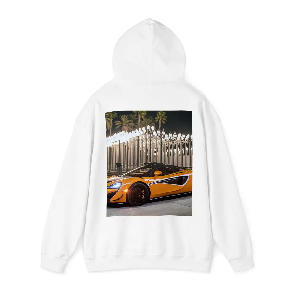 McLaren 570S Orange Night City Lights – Hoodies