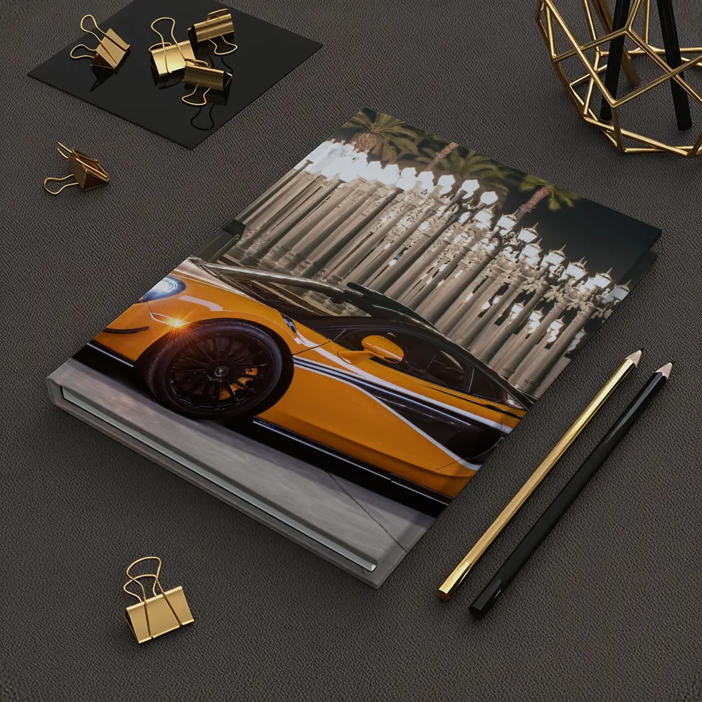 McLaren 570S Orange Night City Lights – Notebooks