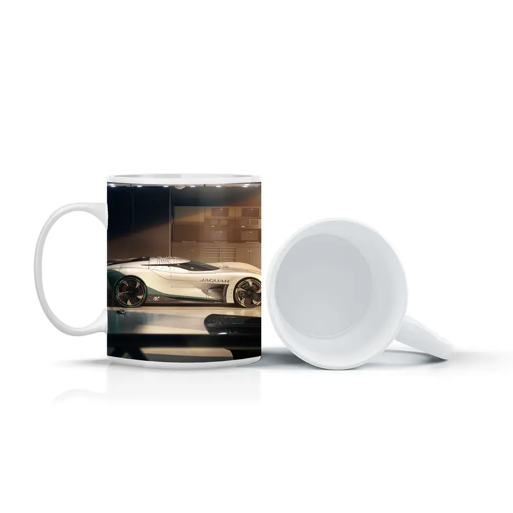 Jaguar Vision Gran Turismo Concept Car Garage – Mugs