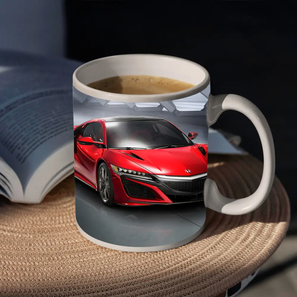 Acura NSX Red Supercar Studio Setting – Mugs