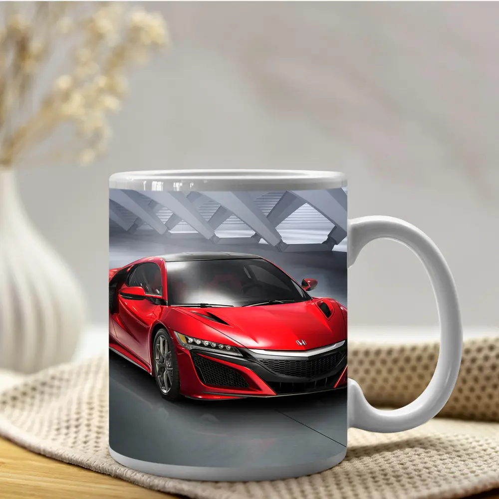 Acura NSX Red Supercar Studio Setting – Mugs