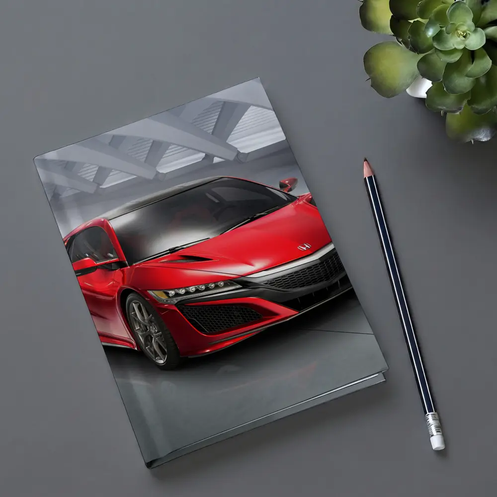 Acura NSX Red Supercar Studio Setting – Notebooks