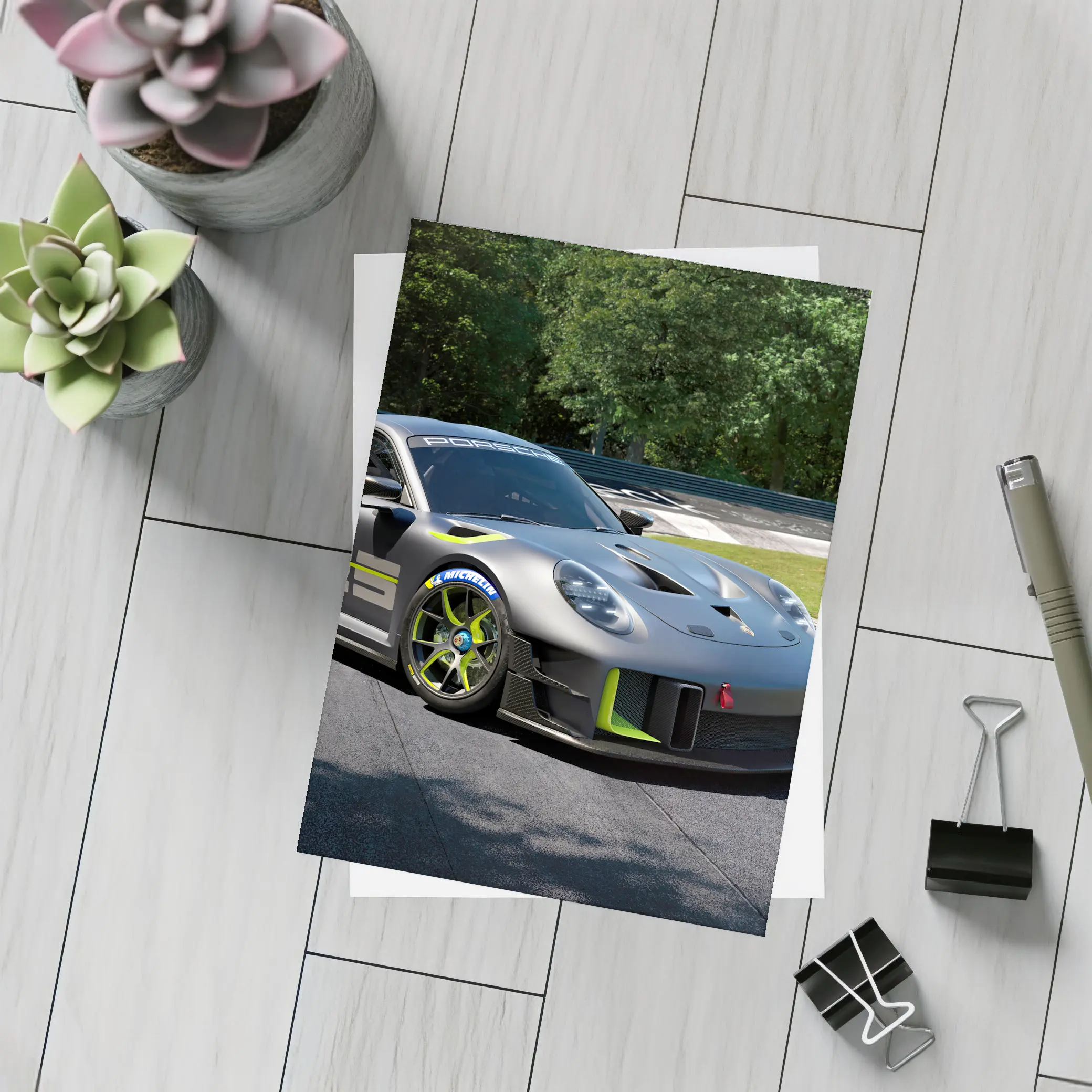 Porsche 911 GT2 RS Race Track – Postcards