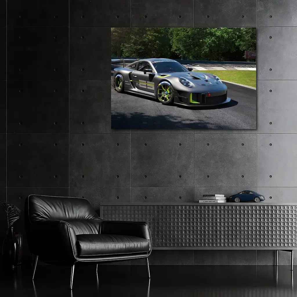 Porsche 911 GT2 RS Race Track – Wall Art