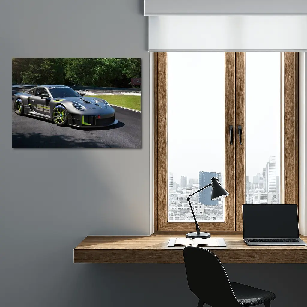Porsche 911 GT2 RS Race Track – Wall Art