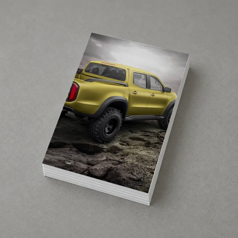 Mercedes X Class Truck Rocky Terrain – Postcards
