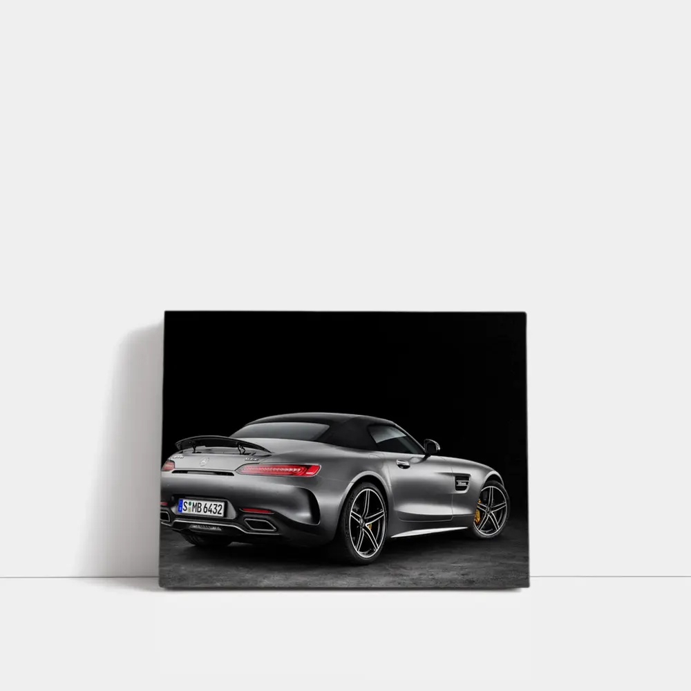 Mercedes AMG GT Roadster Dark Studio – Wall Art