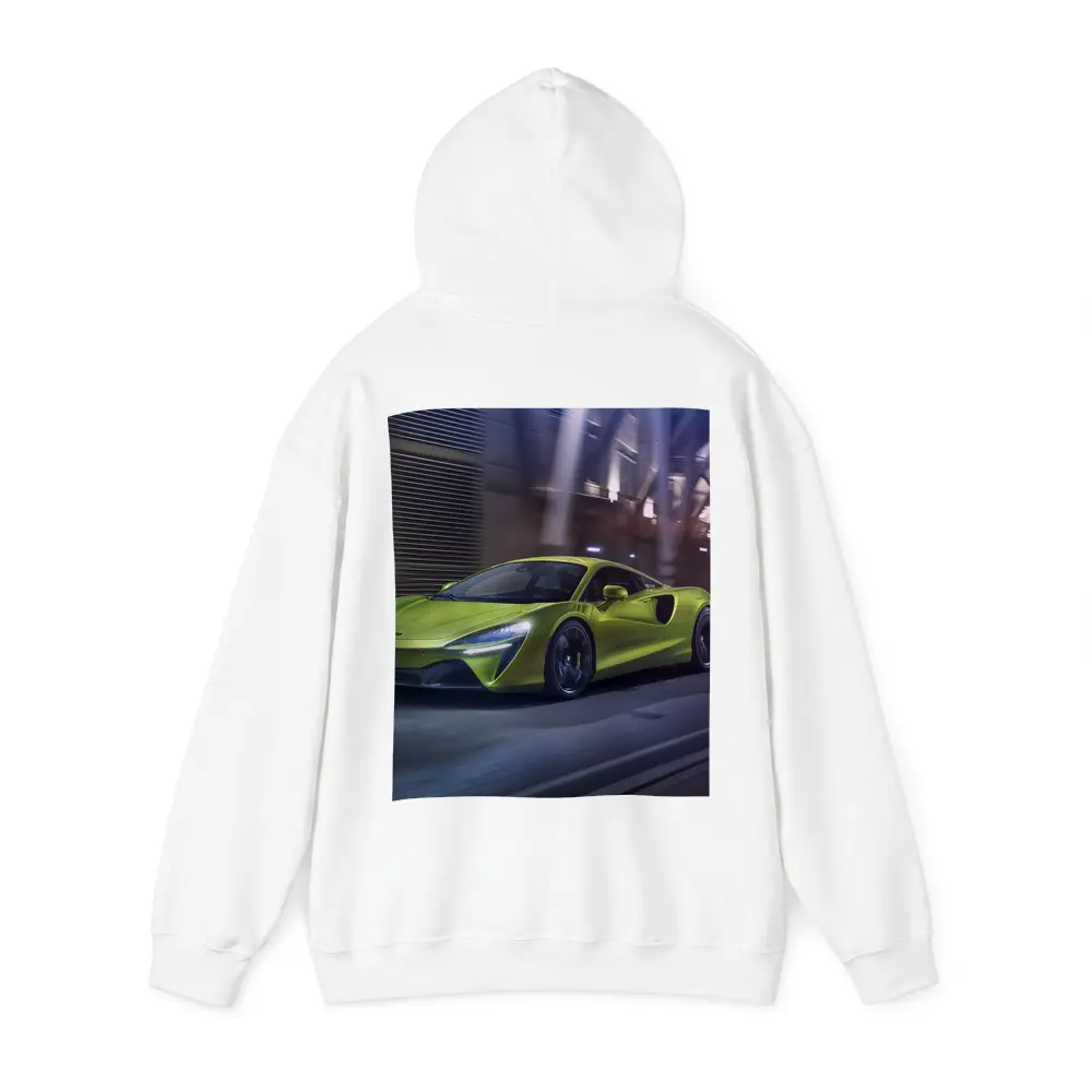 McLaren Artura Green Supercar City Night – Hoodies