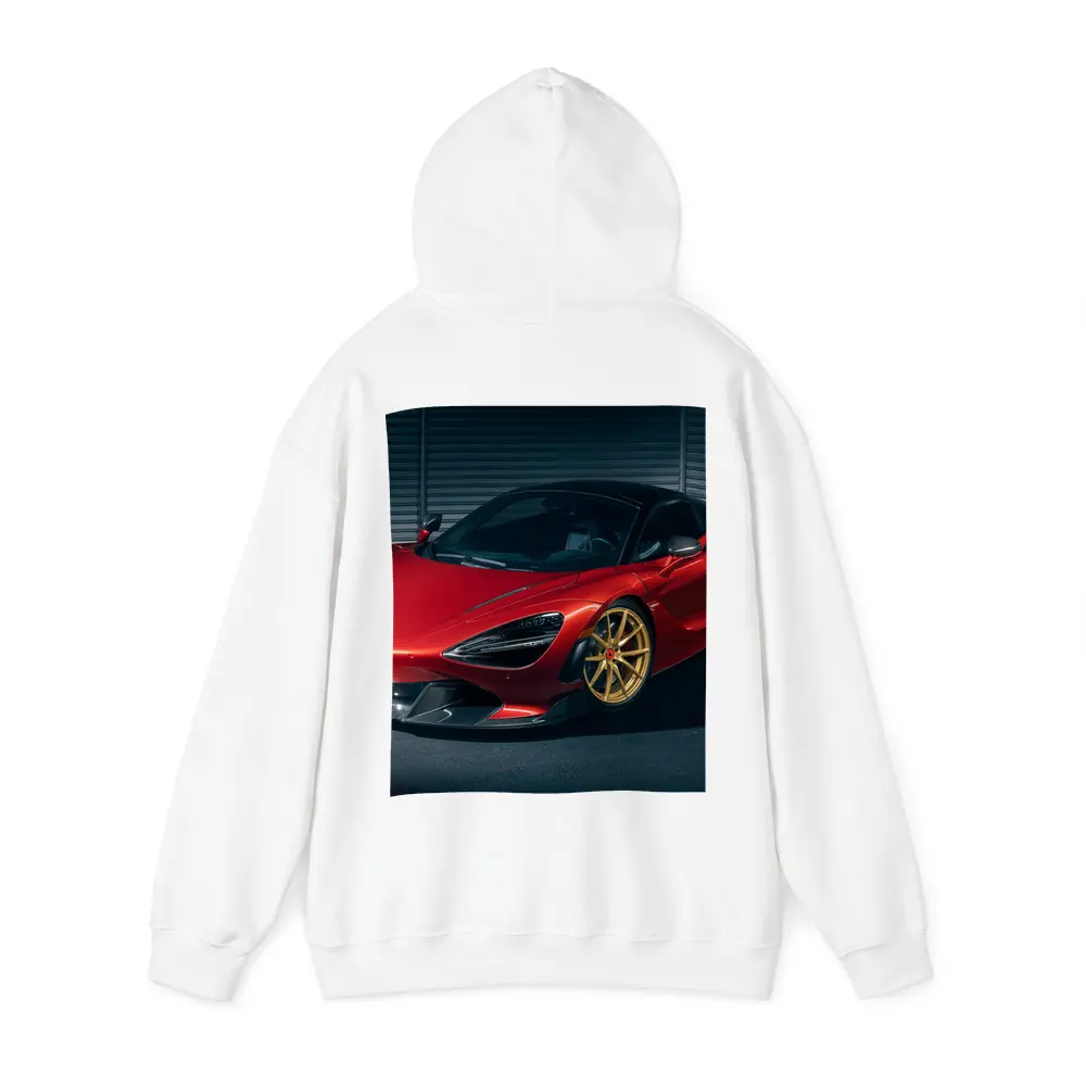 McLaren 720S Red Gold Wheels Garage – Hoodies