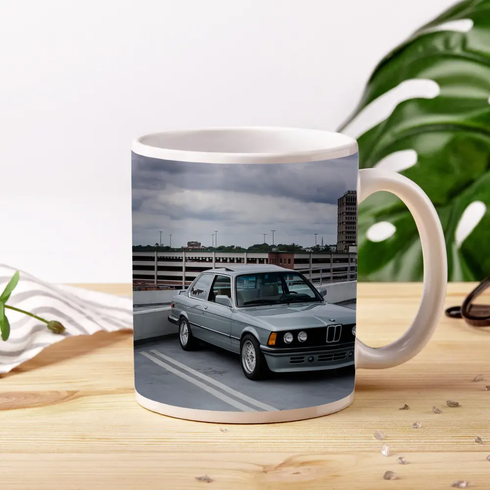 BMW E21 3 Series Rooftop Parking Gray – Mugs