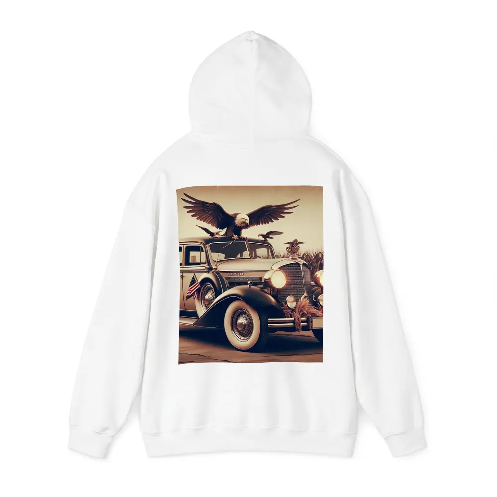 Chrysler Classic Car Bald Eagle American – Hoodies