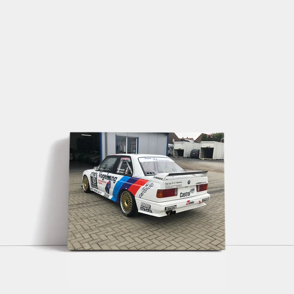 BMW M3 E30 Race Car Livery – Wall Art