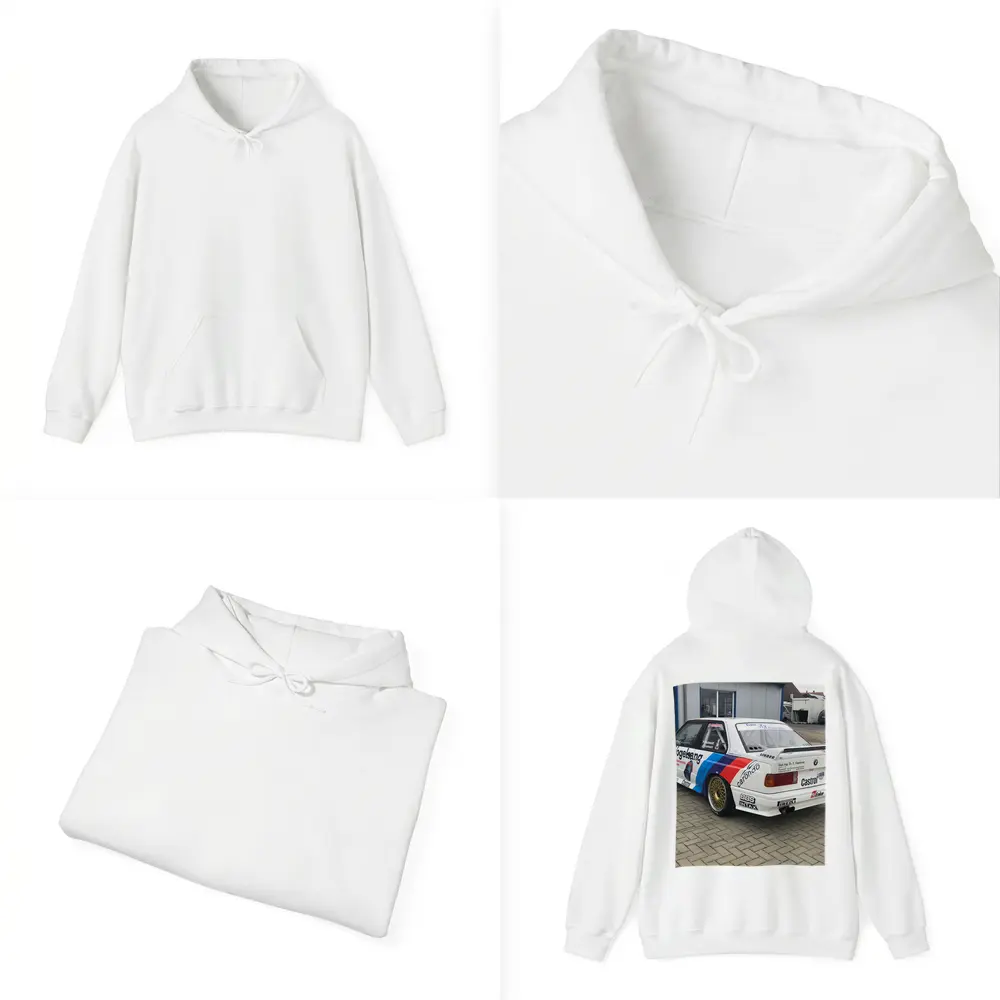BMW M3 E30 Race Car Livery – Hoodies