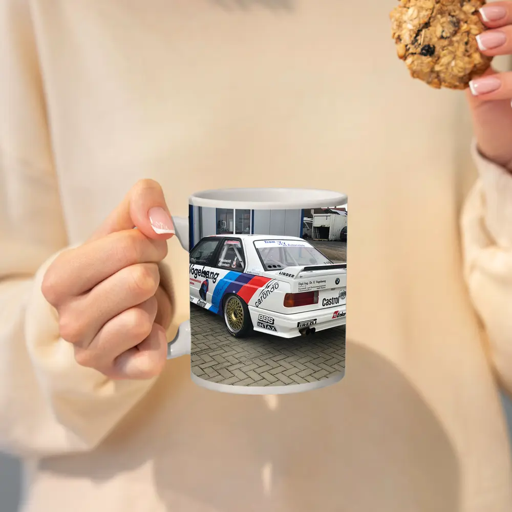 BMW M3 E30 Race Car Livery – Mugs