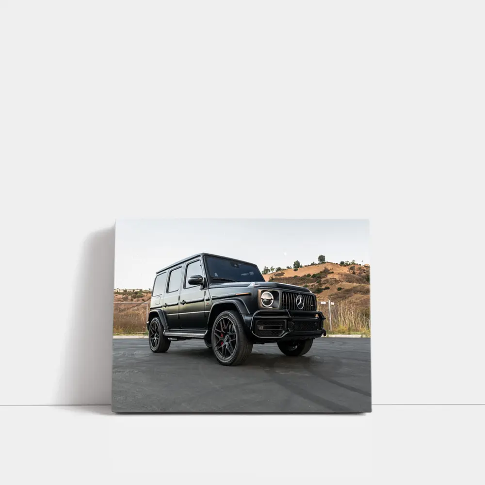 Mercedes-AMG G-Class Matte Black Hills – Wall Art