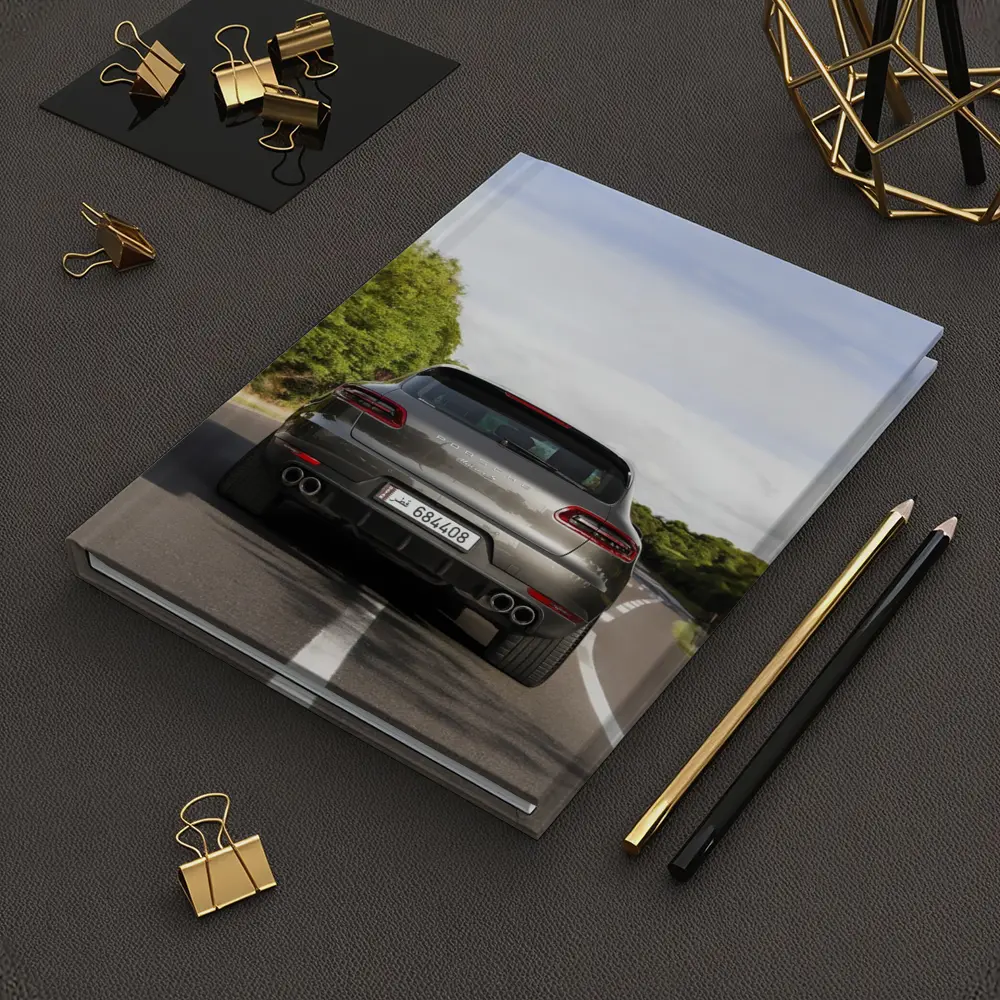 Porsche Macan S Driving Open Road – Notebooks
