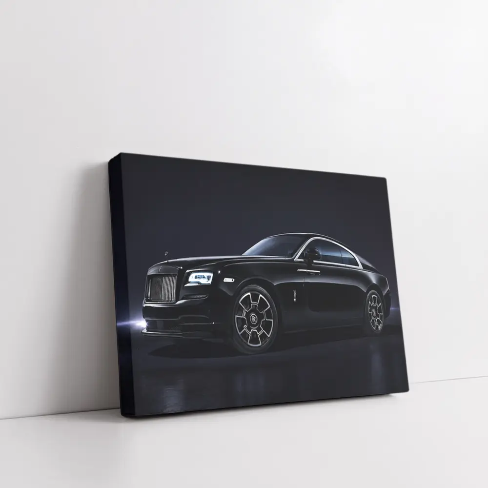 Rolls Royce Wraith Black Badge Dark Studio – Wall Art