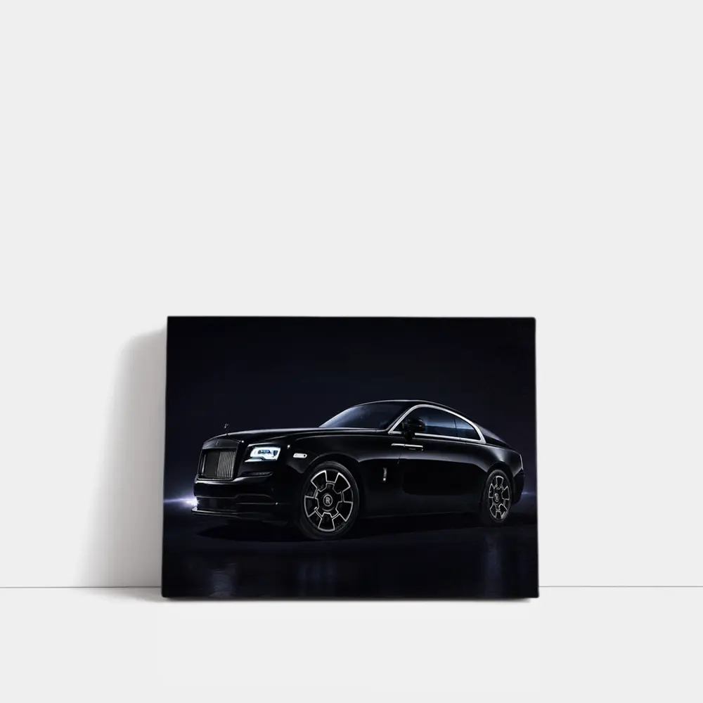 Rolls Royce Wraith Black Badge Dark Studio – Wall Art