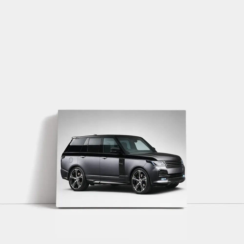 Range Rover SUV Dark Gray Studio Shot – Wall Art