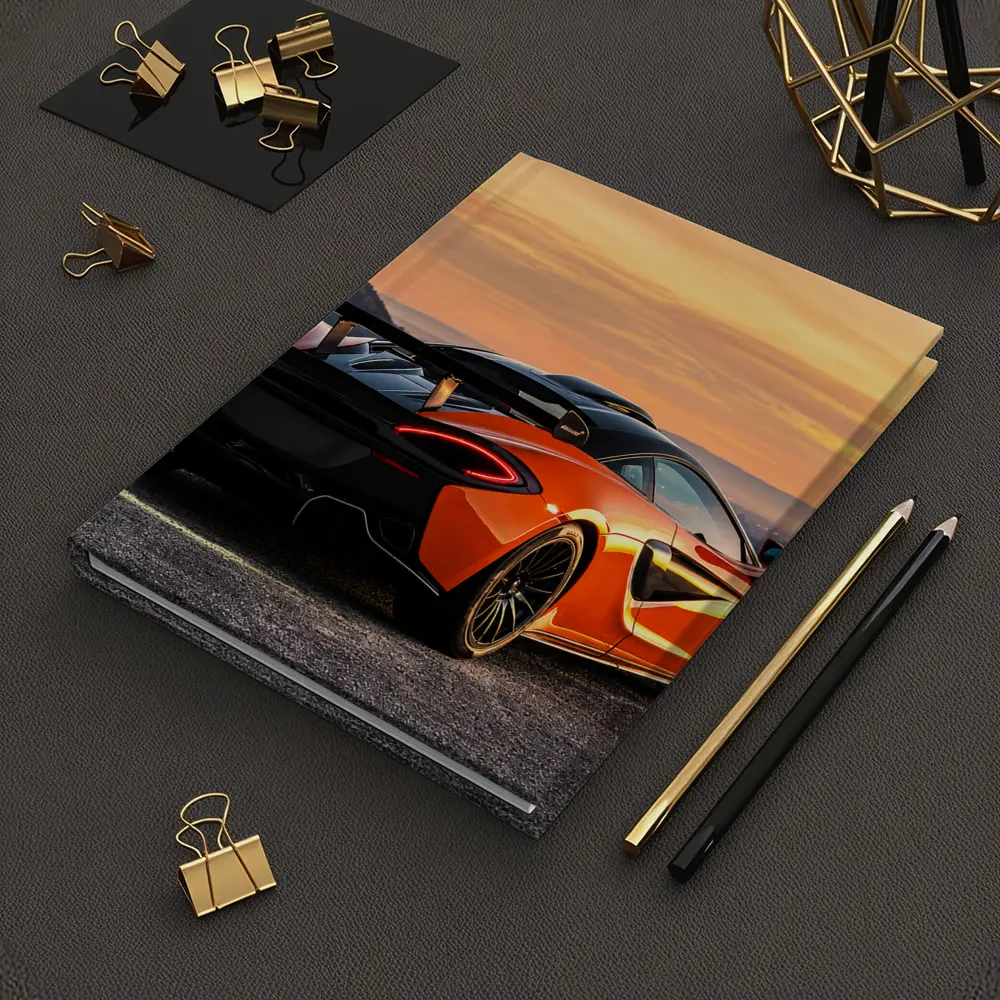 McLaren 620R Orange Supercar City Sunset – Notebooks