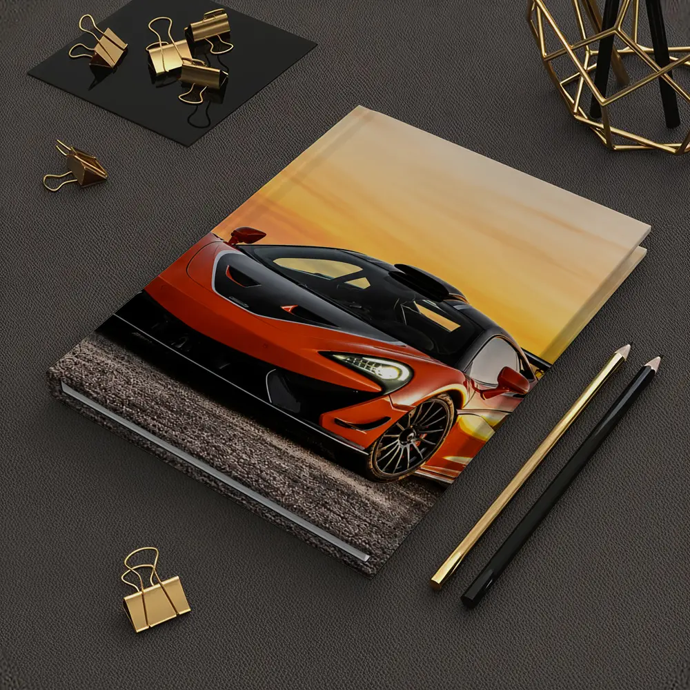 McLaren 620R Orange Supercar Sunset Sky – Notebooks