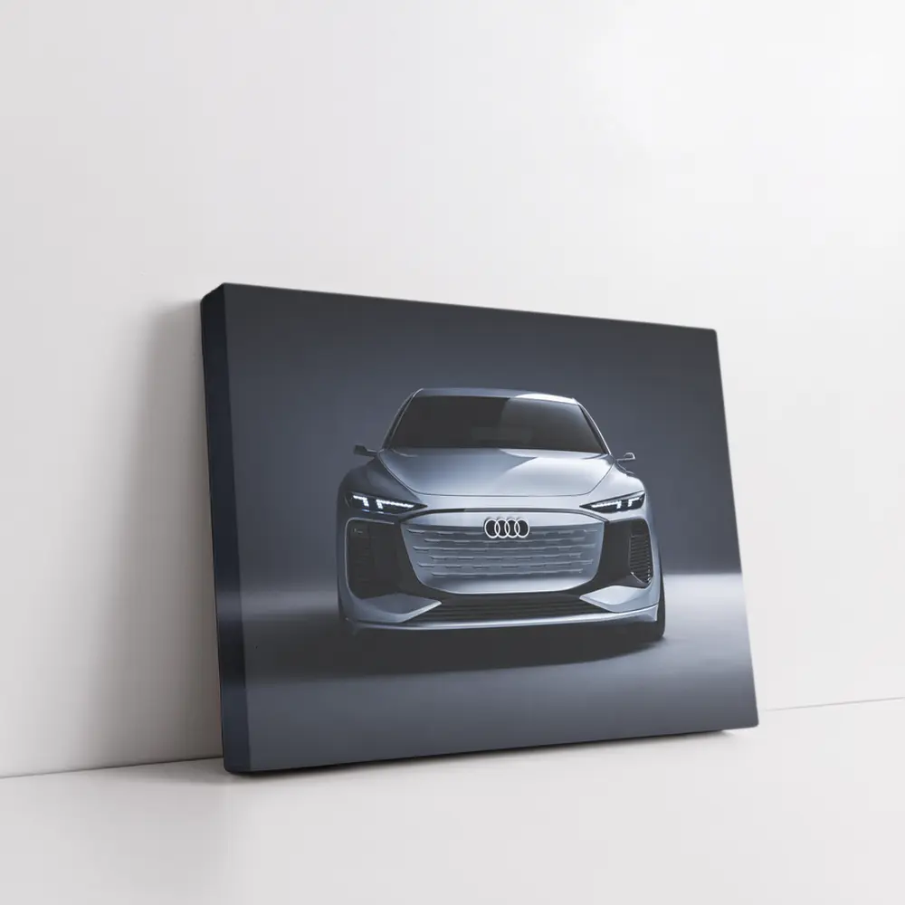 Audi A6 Concept Car Dark Studio – Wall Art