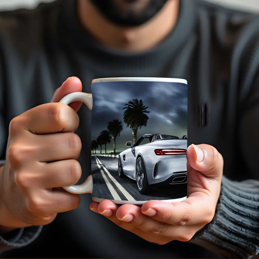 Mercedes AMG GT Roadster Night Palm Drive – Mugs