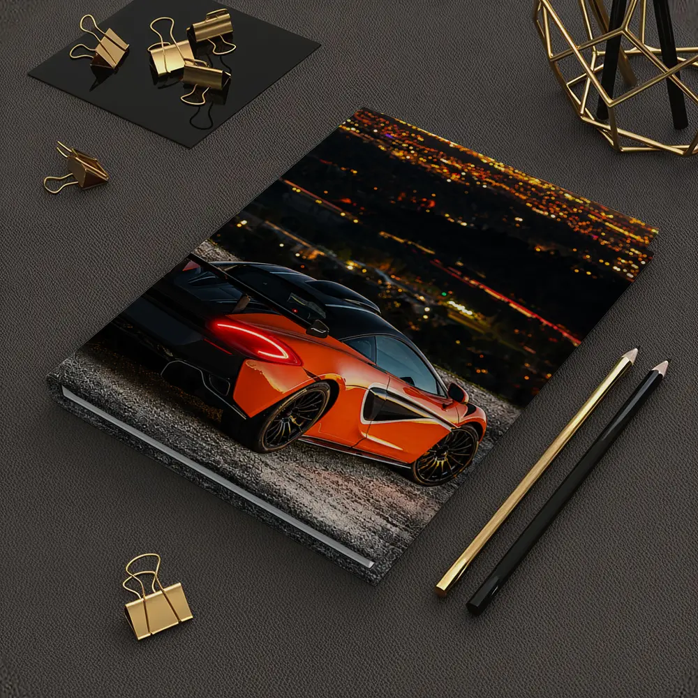 McLaren 600LT Orange City Night Overlook – Notebooks