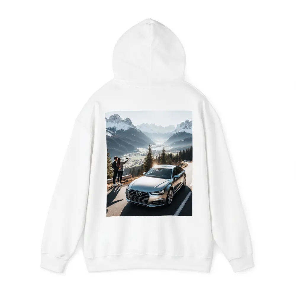 Audi A7 Silver Mountain Alpine Road Drive – Hoodies