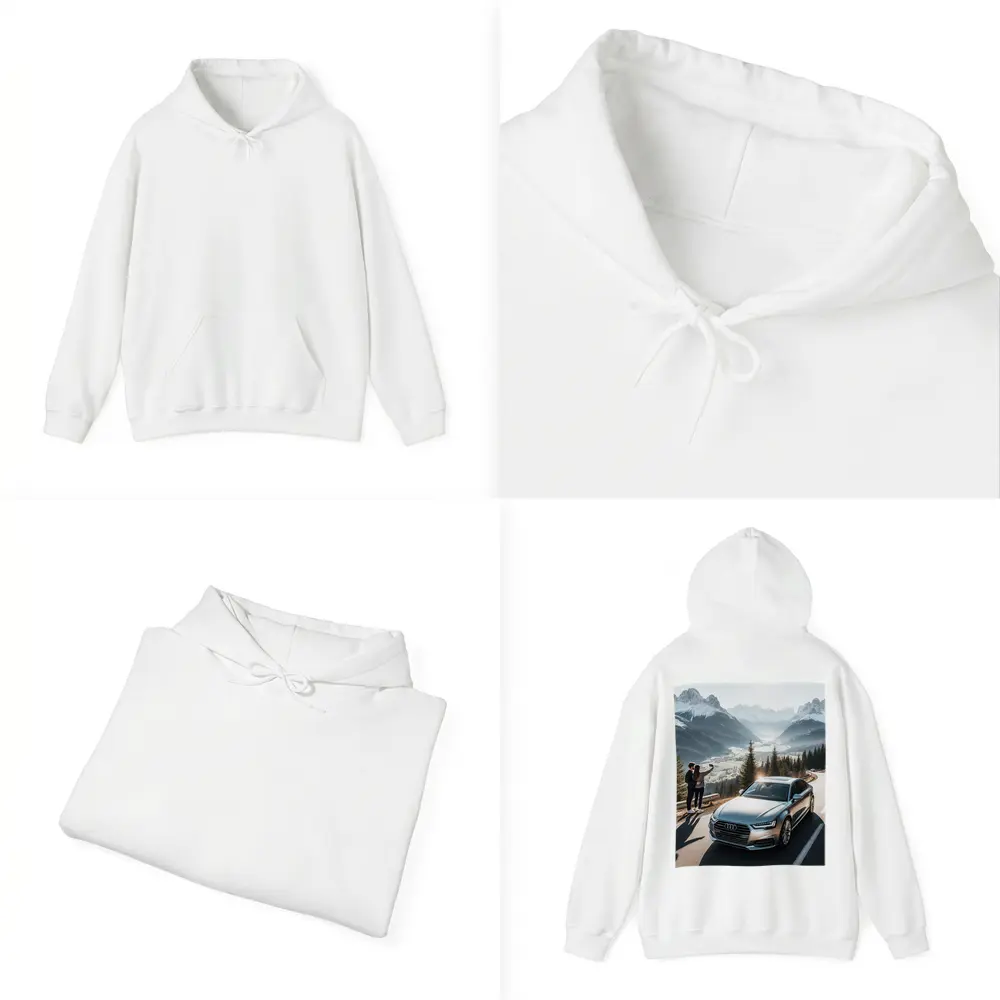 Audi A7 Silver Mountain Alpine Road Drive – Hoodies