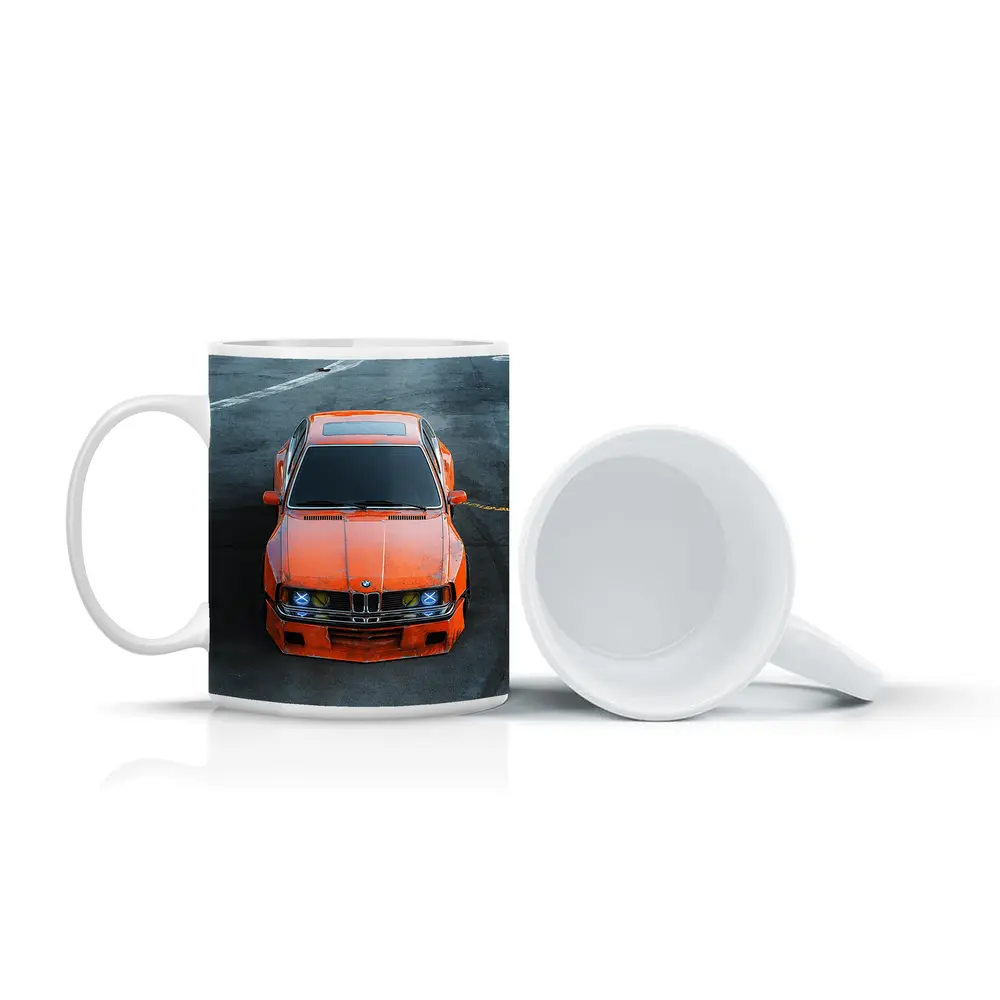 BMW 3 Series Orange Custom Wide Body Street – Mugs